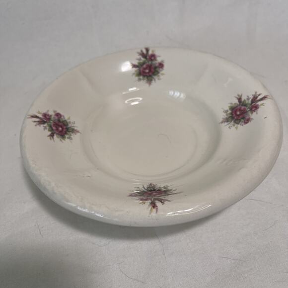 Athena Other - Vintage Athena California VB 7 1/2” Pink Roses Bowl / Basin For Pitcher USA